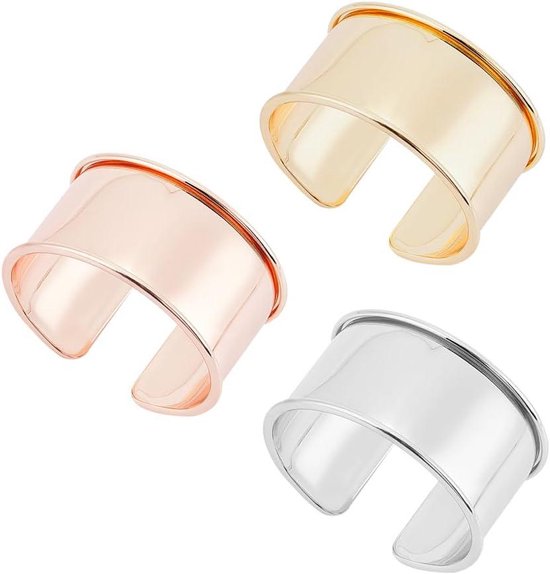 Boland 64421 - armband Grace, goud, verstelbare maat, voor dames, 5-rijige armband, armband, modesieraad, carnaval, carnaval, themafeest