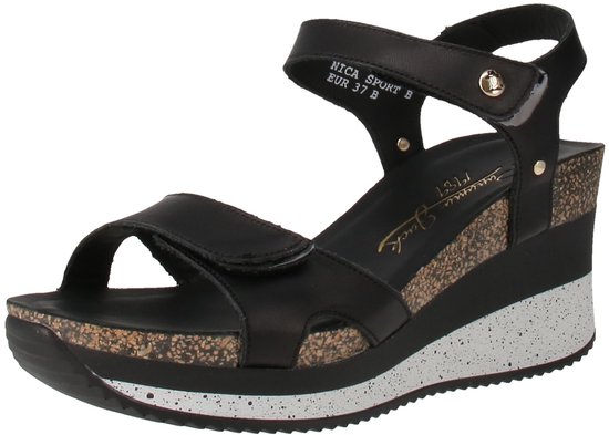 Panama Jack Nica Sport B10 Napa - Damesschoenen Sandalen - Zwart
