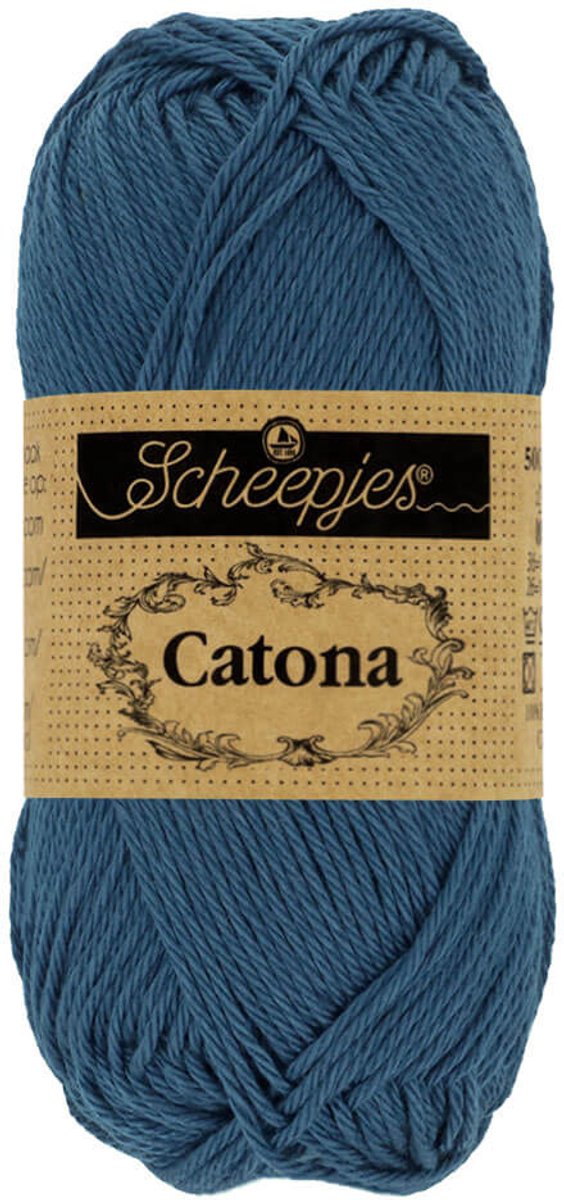 Scheepjes Catona 25gr - 164 Light Navy