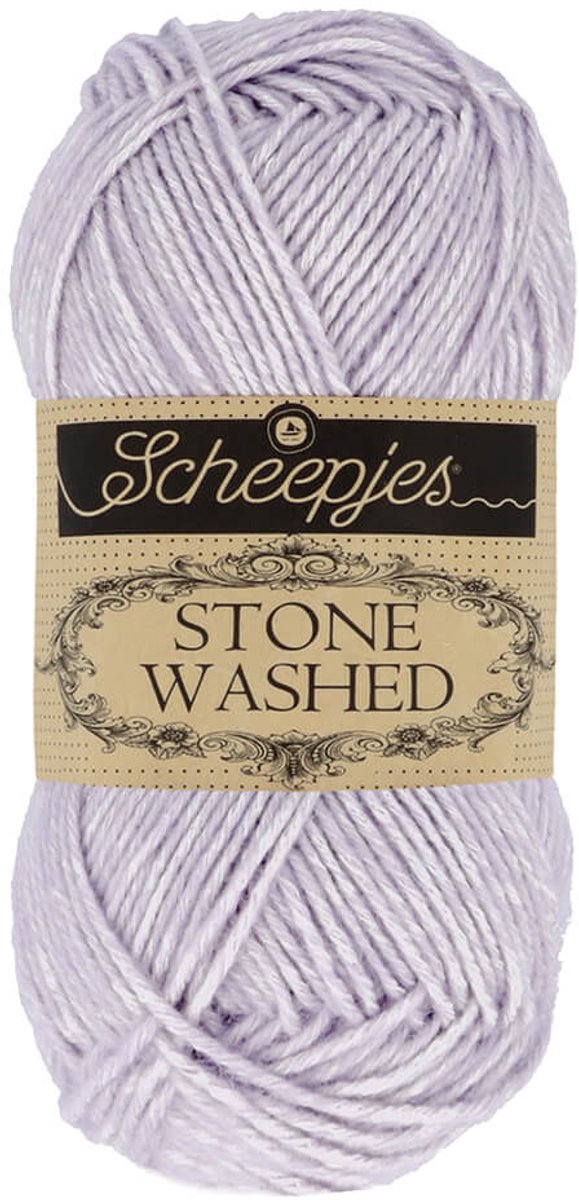 Scheepjes Stone Washed 50 gr - 818 Lilac Quartz