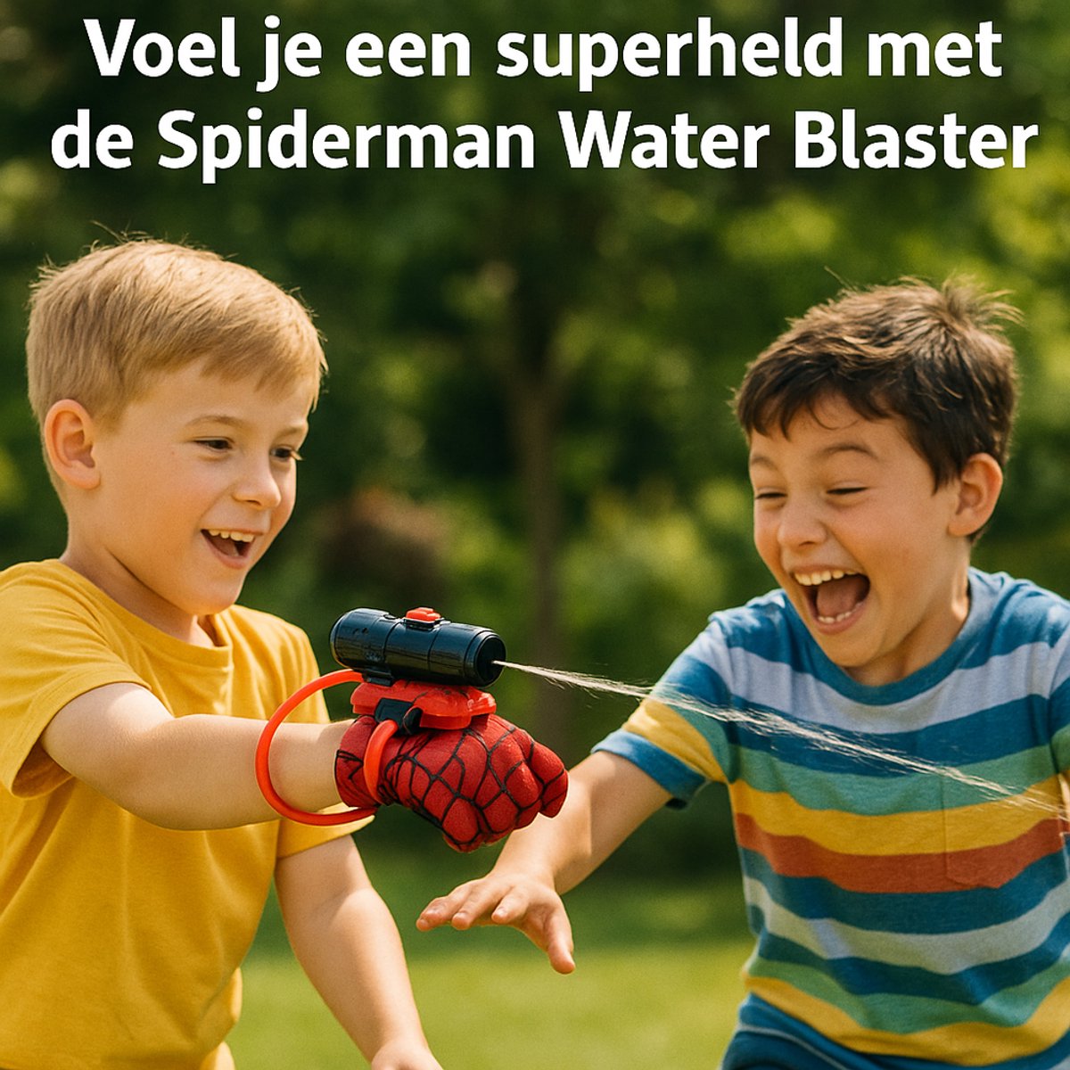 Marvel Waterpistool spiderman -waterpistool met masker - voor kinderen - Rollenspelspeelgoed - Zomerwaterspeelspeelgoed - — afbeelding 6