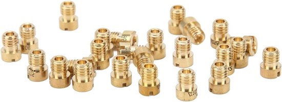 Kit Jets Principal Dellorto Kit 25 Gicleurs Principaux Carburateur 55-115 M5 | Remplacement Pour Dellorto PHBG SHA SHB Buses Carburateur M5