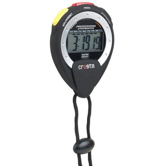Cresta SPT100I - Stopwatch - Digitaal - Slim Design - Zwart | bol.com