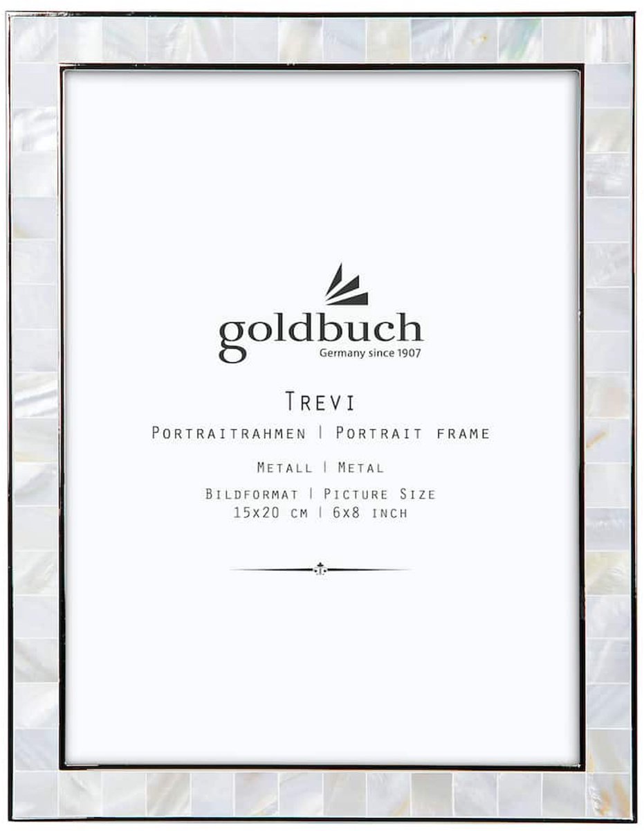 Goldbuch Fotolijst Trevi – 15x20 cm Zilver