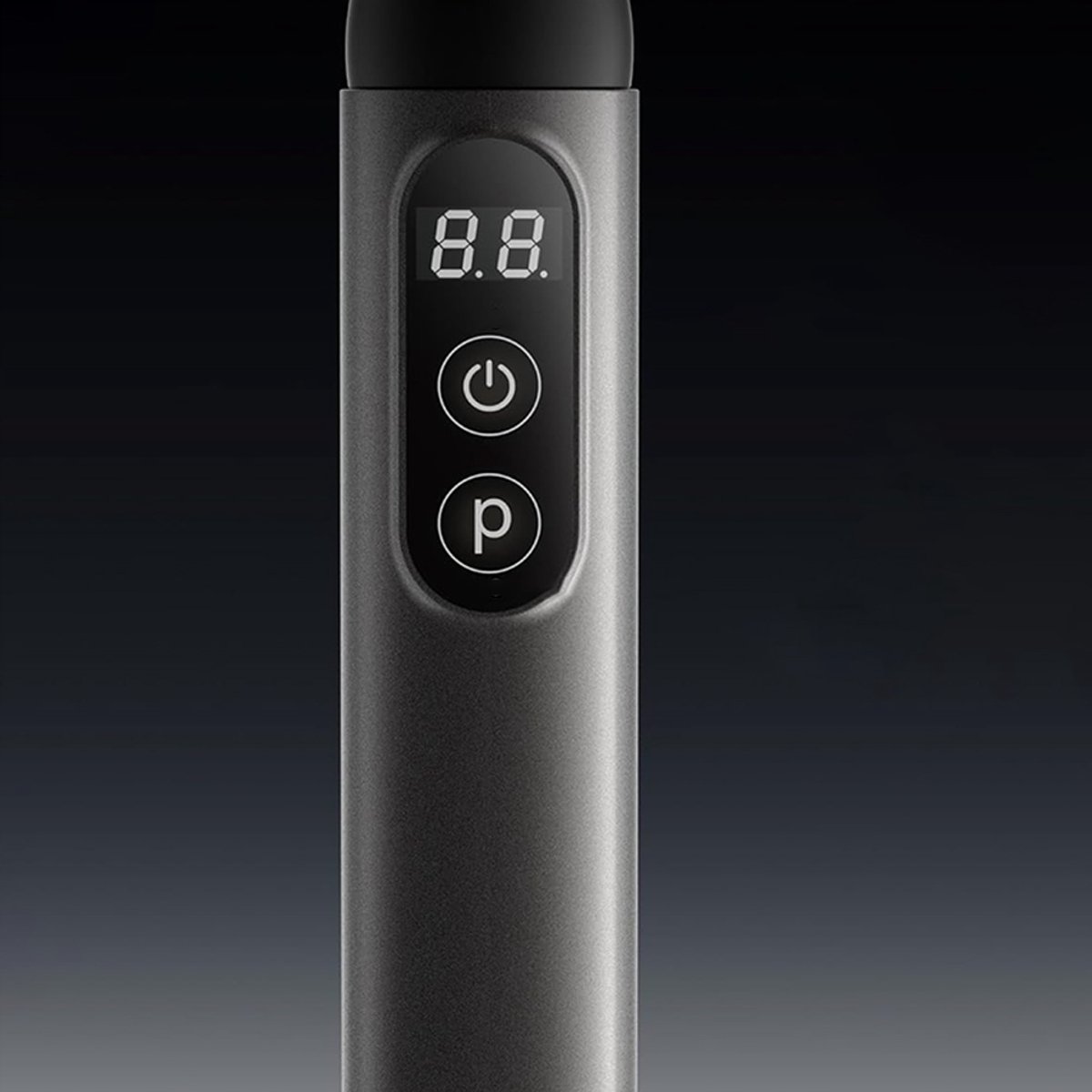 Afbeelding 2 van Elbow Fascia Gun met lange handgreep - vaderdag cadeau - Massagepistool - LCD-scherm - 4 massagekoppen - 3 standen - 6 snelheden - 2000 mAh - Zilvergrijs