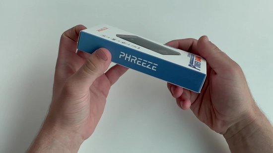 Phreeze PB06 Powerbank 20000 mAh - 3 Portes - Format de poche - USB-C 22,5W - Chargeur rapide GaN - Power Bank - Pack d'urgence - Convient aux Powerbanks iPhone et Samsung - Charge Fast et Quick