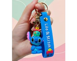 Disney Lilo en Stitch Scrump Cartoon sleutelhanger - pvc - Tas - Sieraden - Kindergeschenken - Sleutelhanger voor Tassen & Sleutels