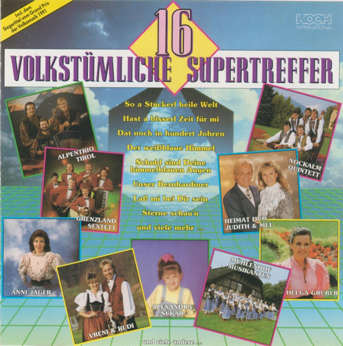 16 Volkstümliche Super-Treffer - CD