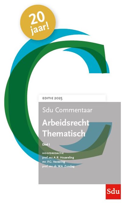 SDU Commentaar - Arbeidsrecht Thematisch (set 2 delen) 2025 - cover