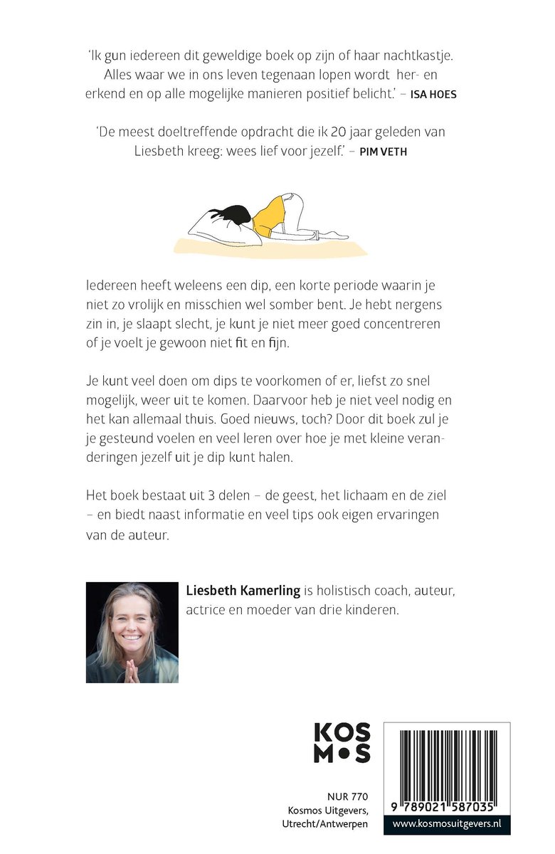 Uit je dip gaan! - back cover