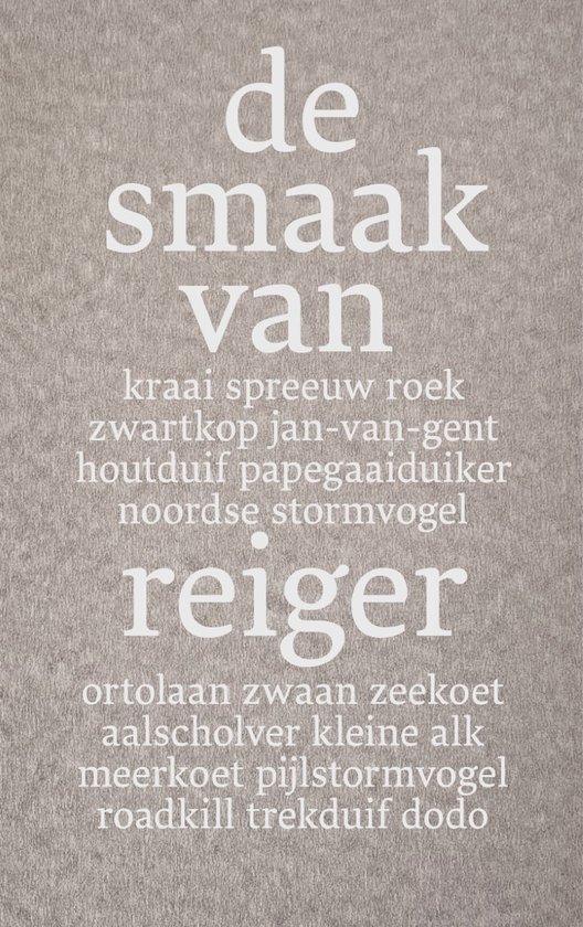 De smaak van reiger