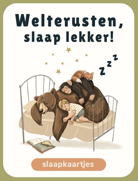 Welterusten, slaap lekker! Kaartenset - Ontspanning voor bedtijd