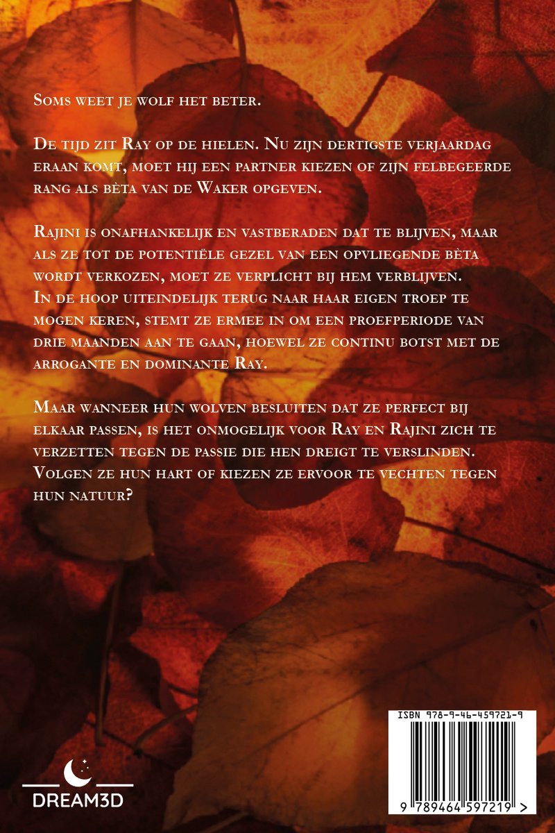 Moonclaw Series 1 - Gekozen - back cover