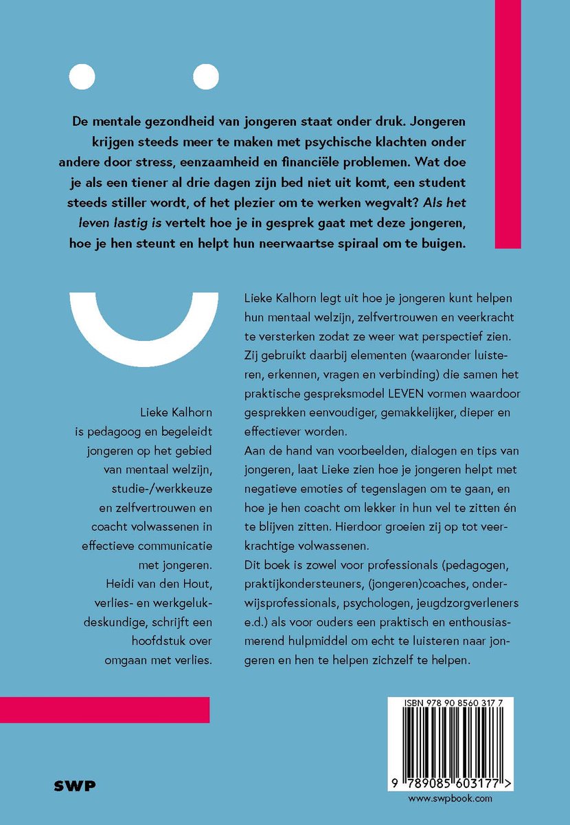 Als het leven lastig is - back cover