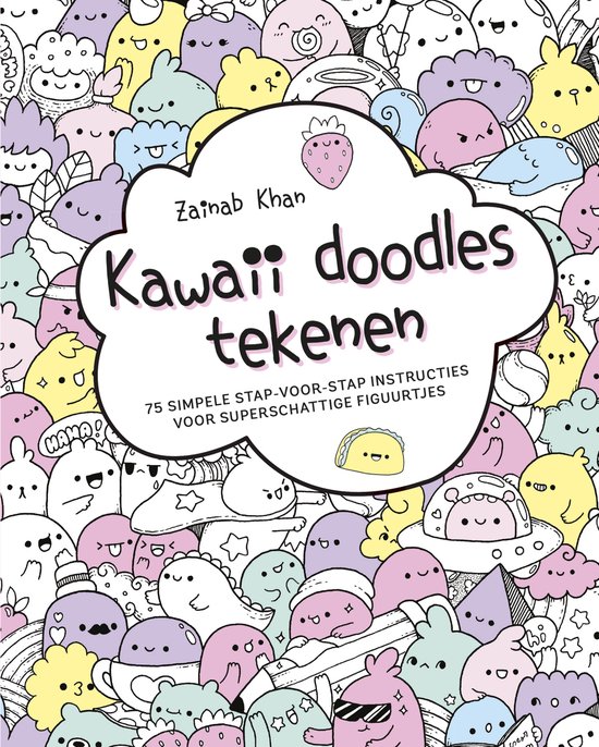 Kawaii doodles tekenen - cover