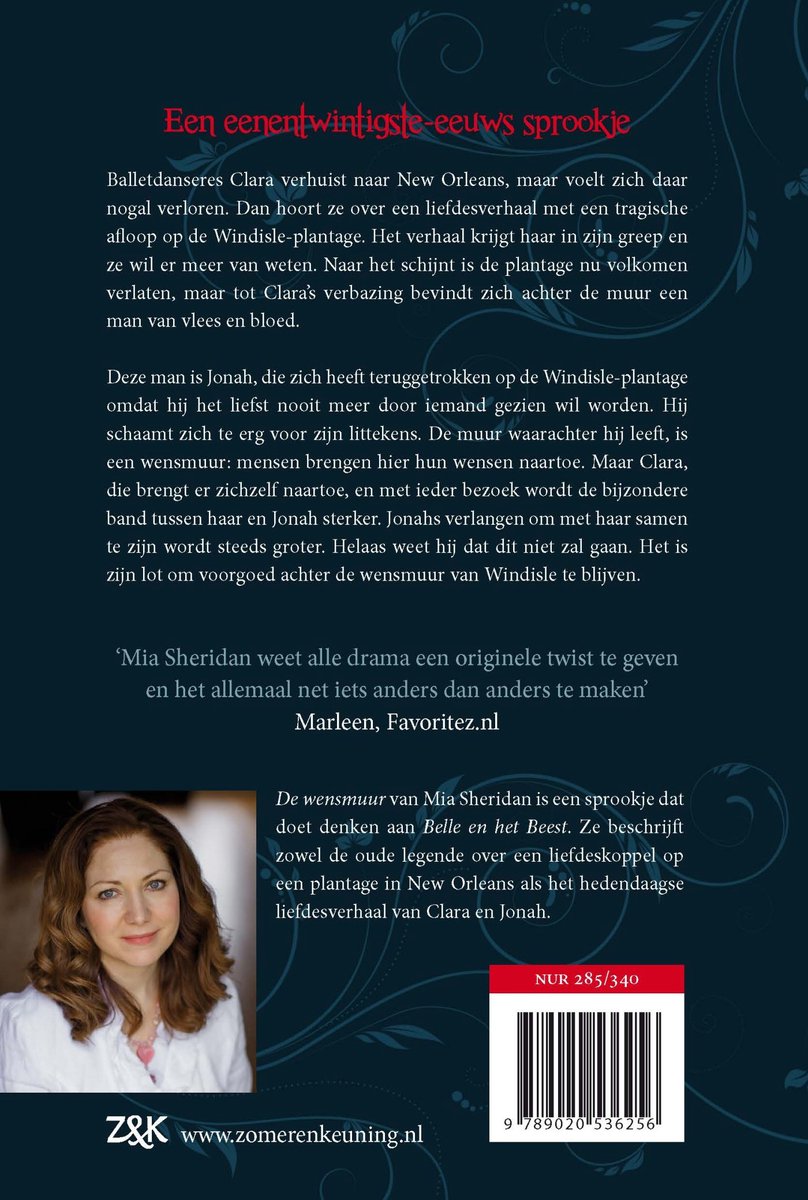De wensmuur - back cover