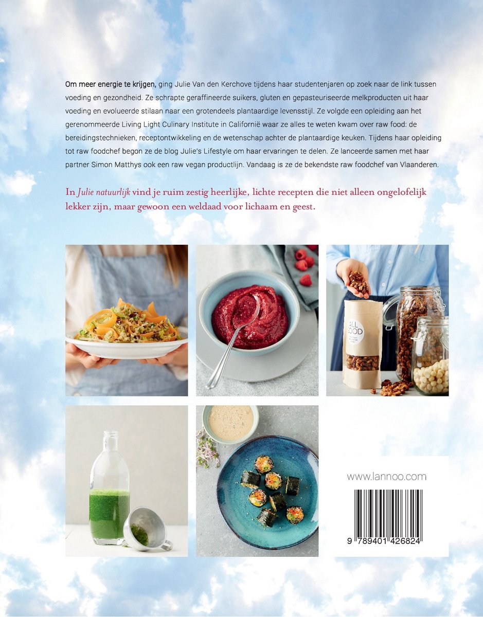 Julie natuurlijk - back cover