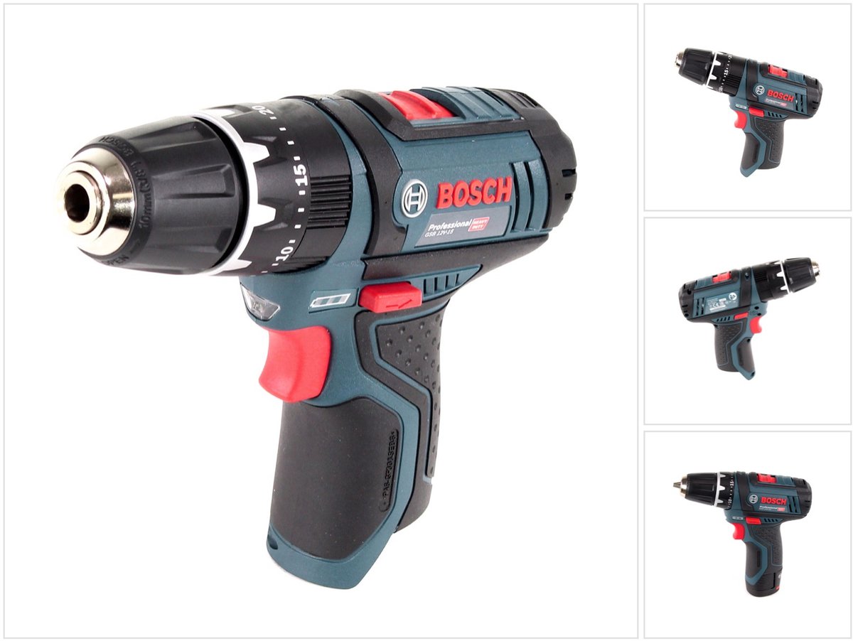 Bosch GSR 12V-15 Accu Schroefboormachine – Compact 30Nm thumbnail 5
