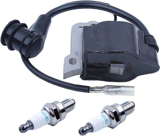 Titel: Ontstekingsmodule met bougieset 2 stuks voor Honda GX35 UMK435 CQ35 (30500-Z0Z-013) heggenschaar met motormotor van Merkloos	 — afbeelding 4