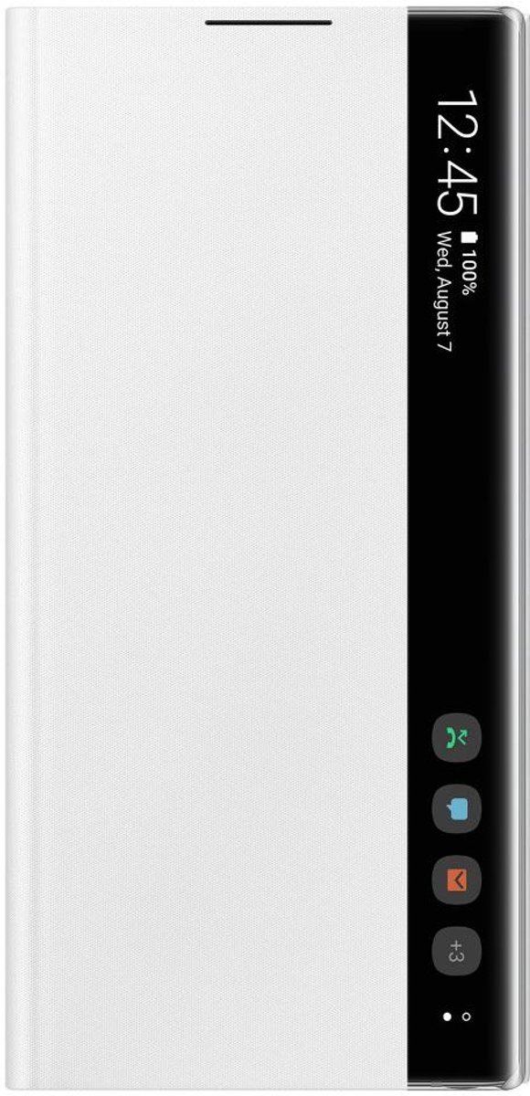 Samsung Galaxy Note 10 LED Clear View Cover White