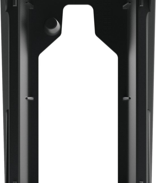 Montagedoos 2N 9158002 zwart/grijs voor intercoms, 72x93x186 mm, 1 stuk