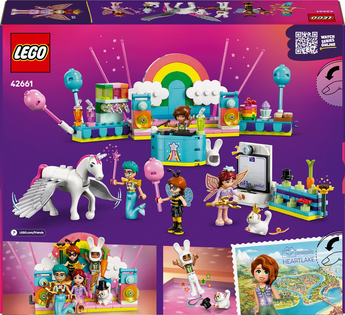 LEGO® Friends Verkleedfeestje met Eenhoorn en Fee - 42661 — afbeelding 14