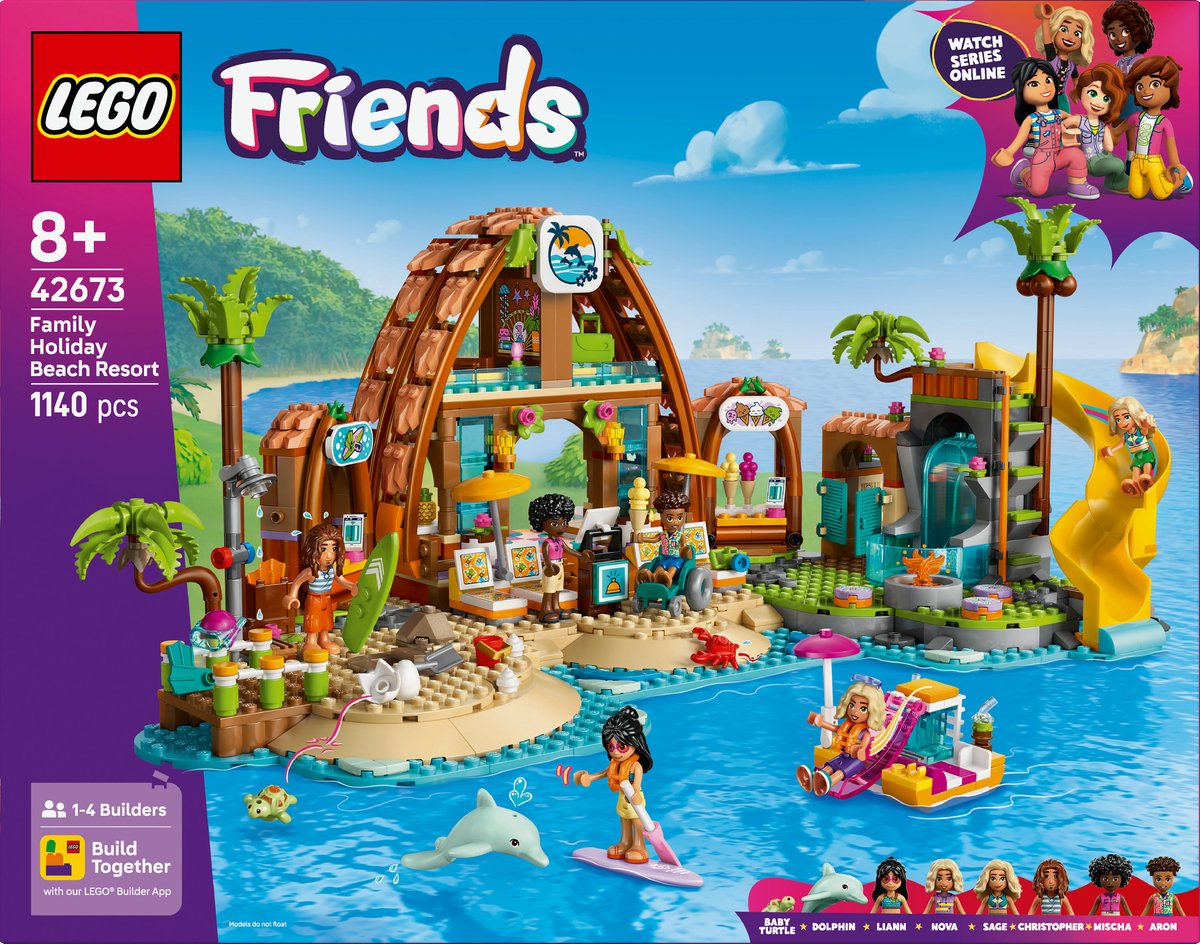 LEGO® Friends Strandresort, Bouwset - 42673 — afbeelding 14