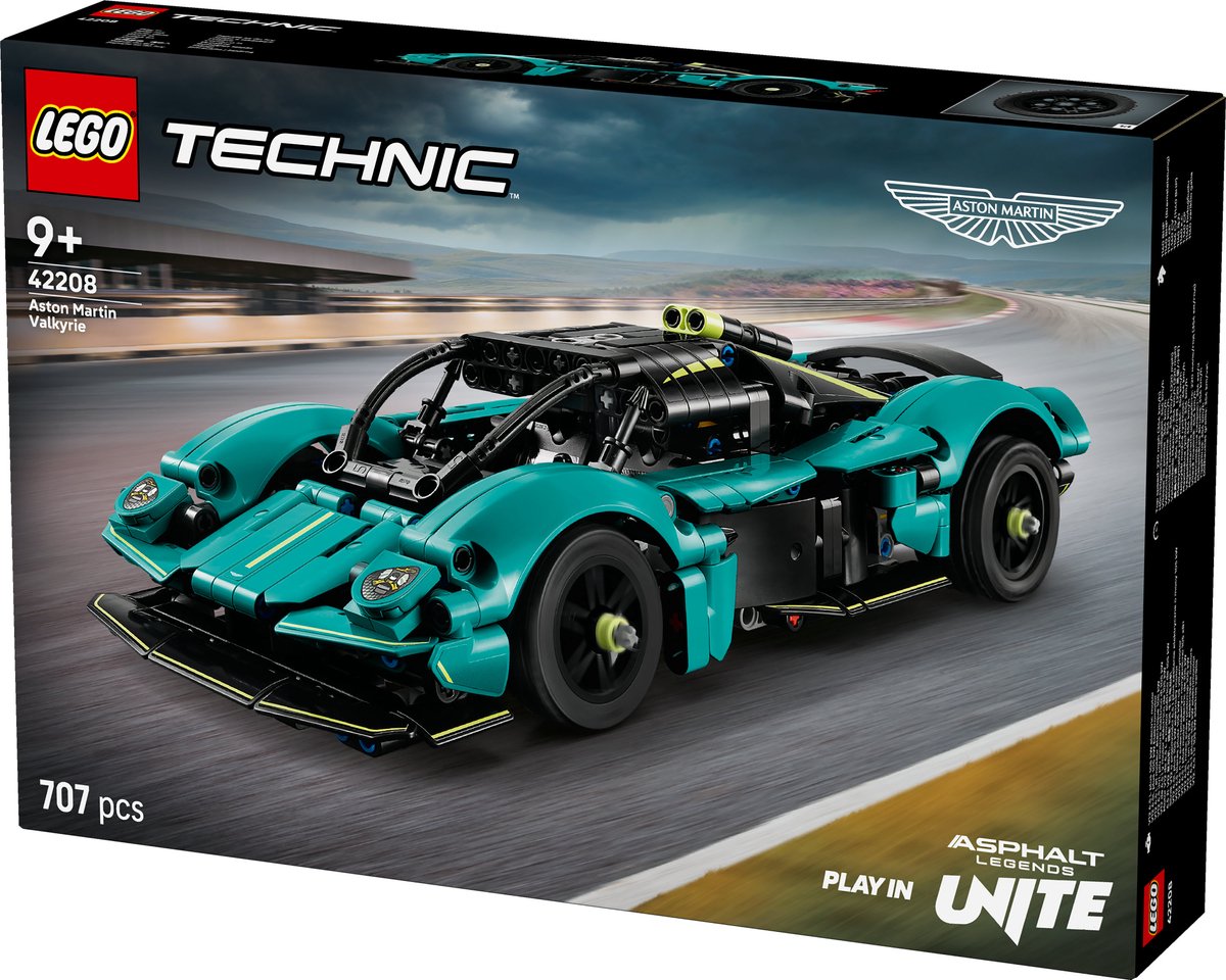 LEGO® Technic Aston Martin Valkyrie Modelautoset - 42208 — afbeelding 9