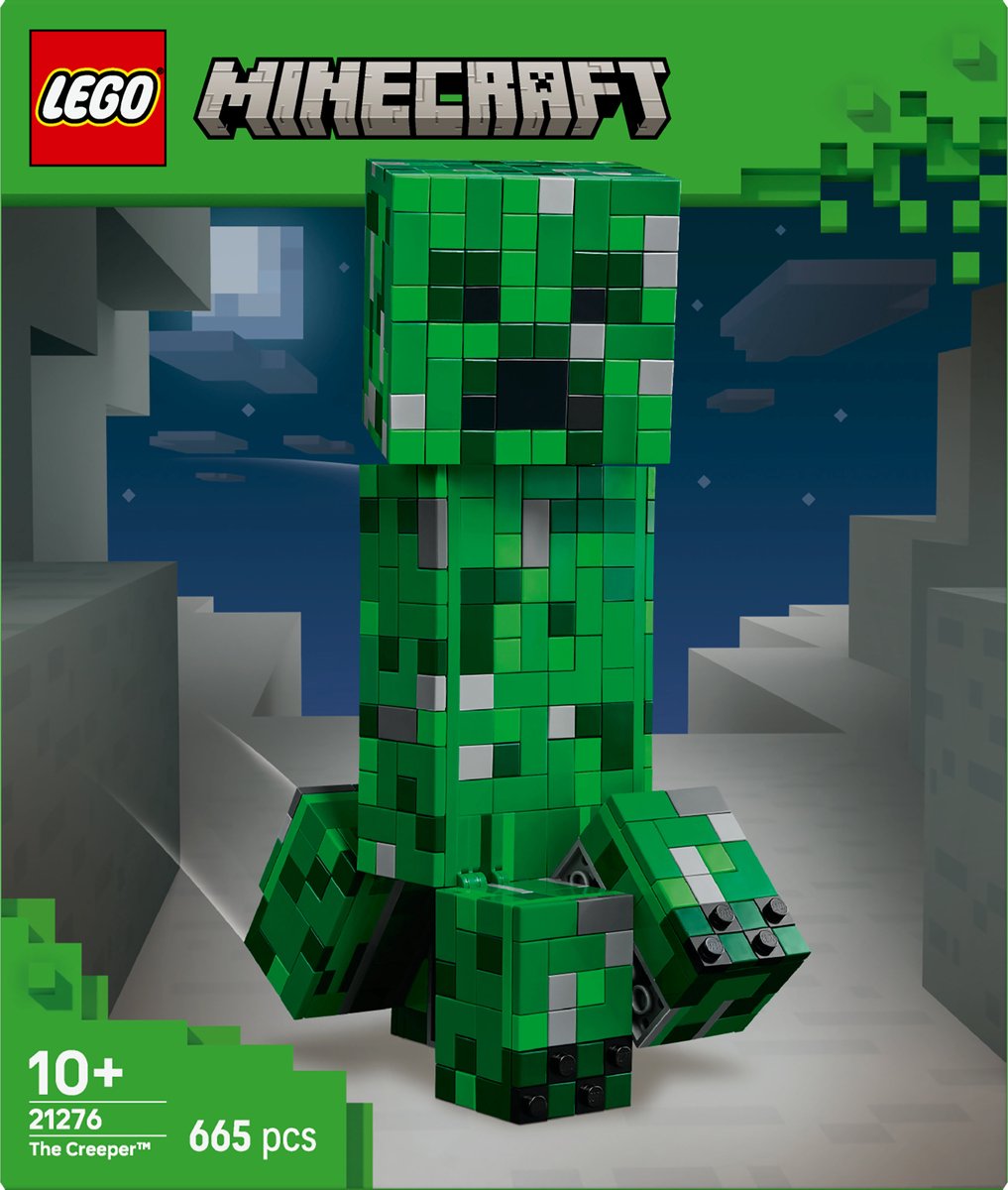 LEGO Minecraft De Creeper Actiefiguur Bouwpakket - 21276 — afbeelding 11