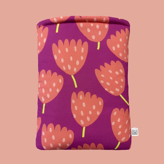 Story Sleeve - Book Sleeve / E-reader Sleeve Spring Fling - 27 x 23 cm - Ook geschikt voor E-reader - Boekenhoes - Boekbeschermer - Boekhoes - Booksleeve - Voor boek — afbeelding 3