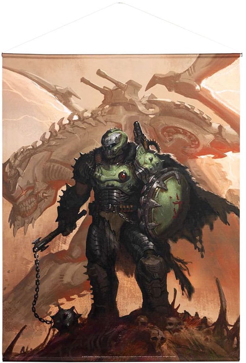 DEVplus Doom The Dark Ages Poster Canvas Concept Art Poster & Wallscrolls