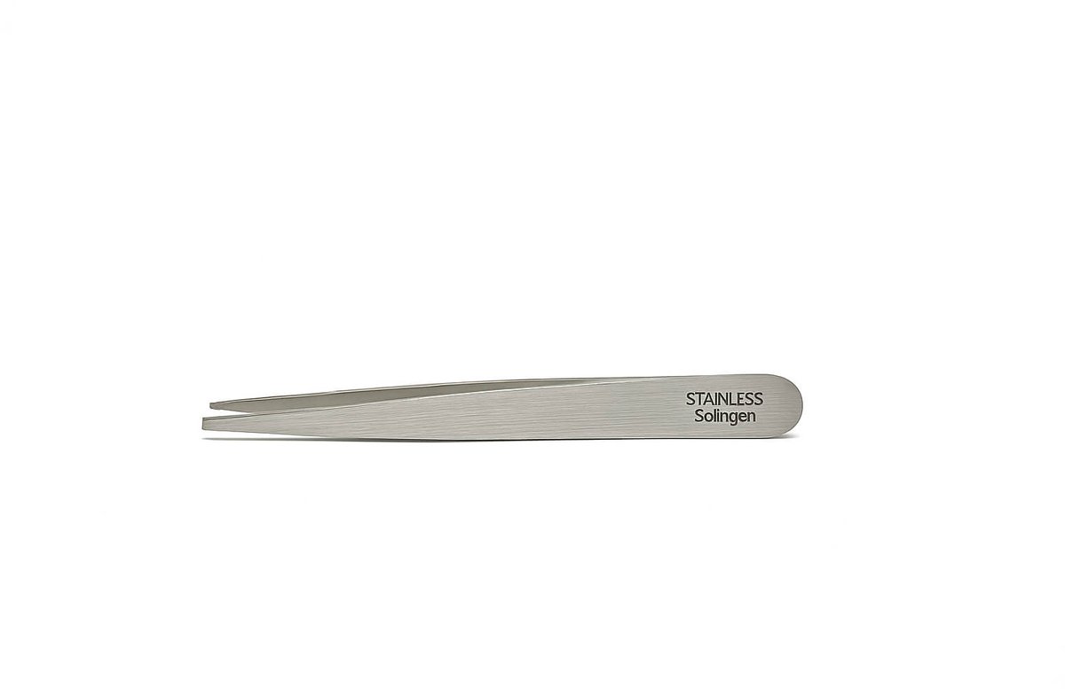 Rechte Pincet Stainless Steel 9.5cm "Solingen"