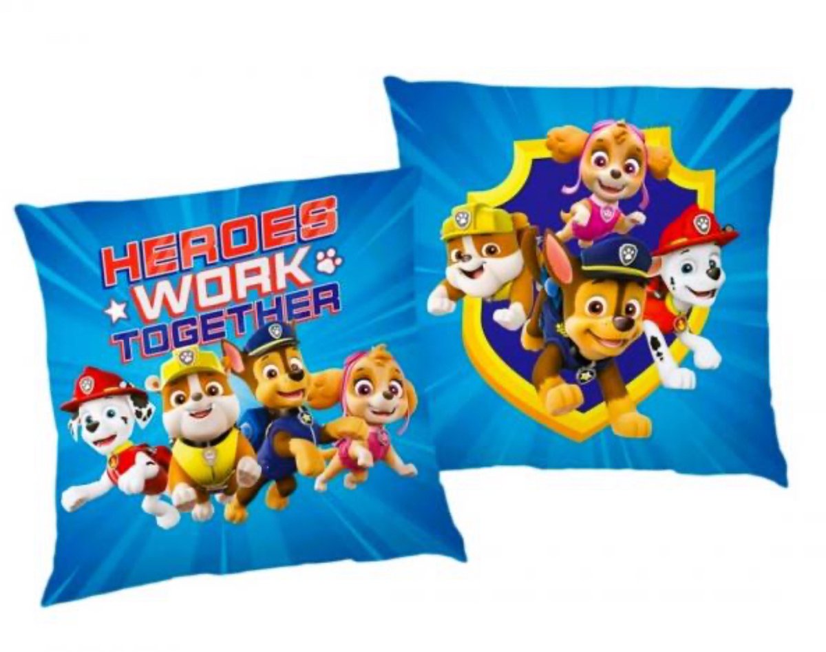 PAW Patrol Sierkussen 40x40cm Polyester blauw