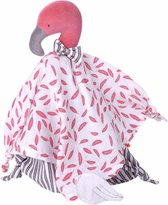 kikadu knuffeldoekje hydrofiel Flamingo Flamingo