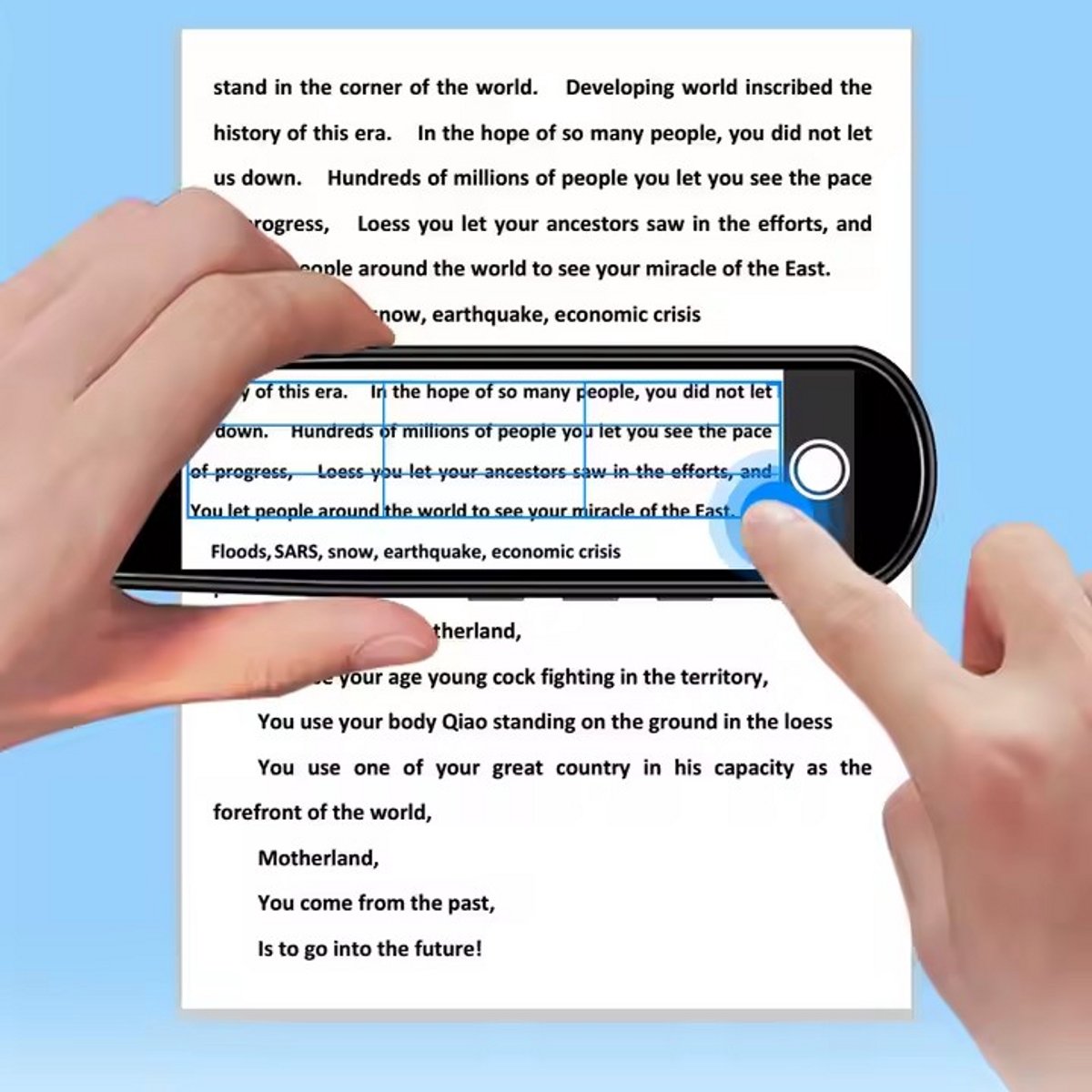 MD04 3.38" Touchscreen 134 Taal Penvertaler "Stem, Foto en - afbeelding 3