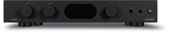 Audiolab 7000A Geïntegreerde Versterker - Opticaal & Coax uitgang - 70W per kanaal - Bluetooth aptX- ondersteuning - Zwart