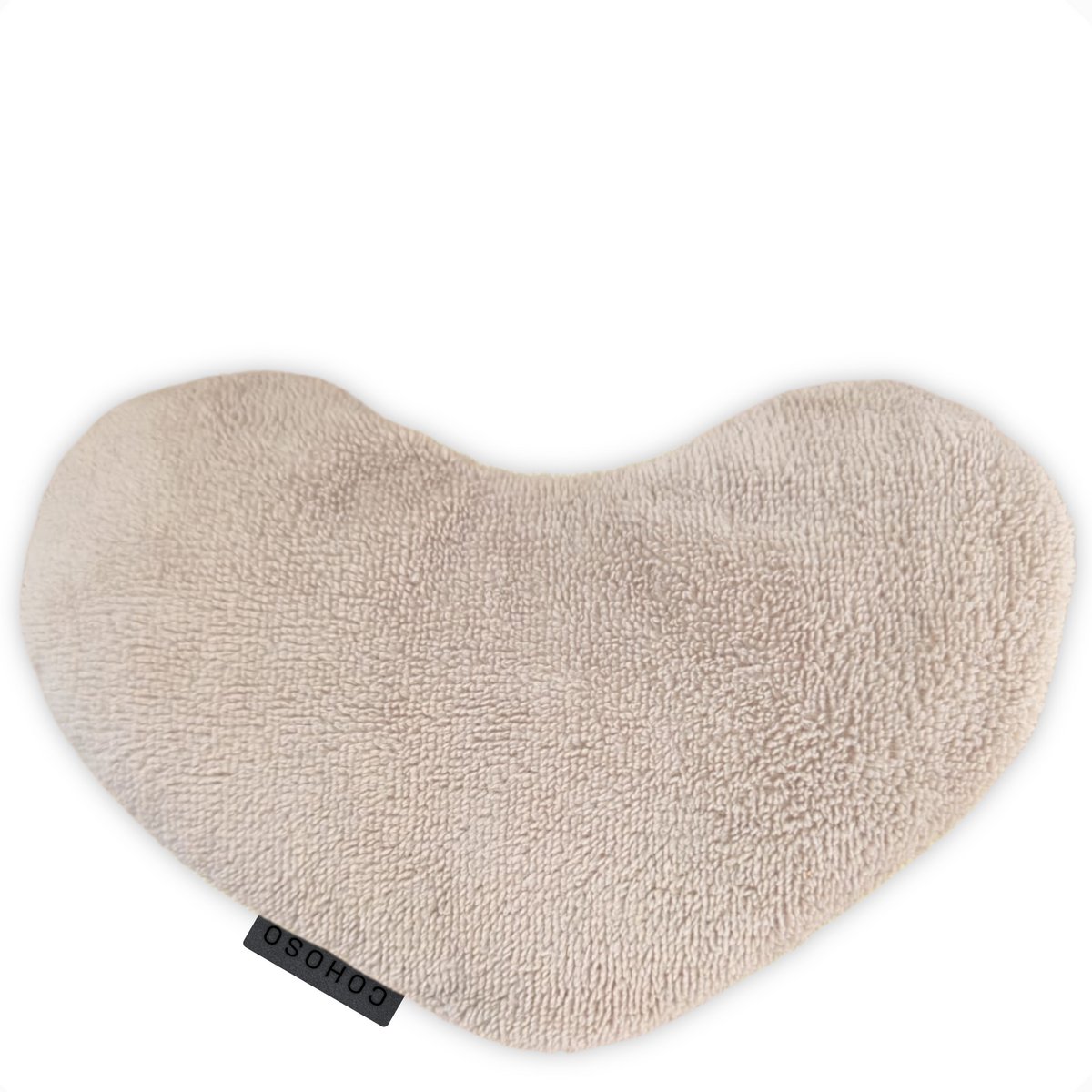 COHOSO® Oogkussen - Lavendel en Kamille - Verzwaard 222gram - Warm & Koud Oogmasker - Hartvorm - Teddy - Nederlandse productie