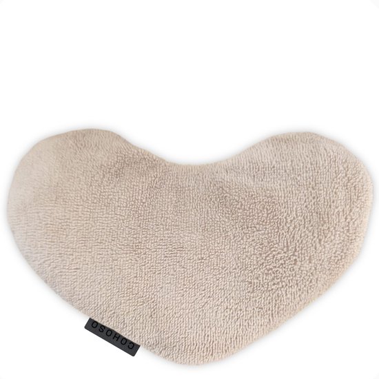 COHOSO® Oogkussen - Lavendel en Kamille - Verzwaard 222gram - Warm & Koud Oogmasker - Hartvorm - Teddy - Nederlandse productie