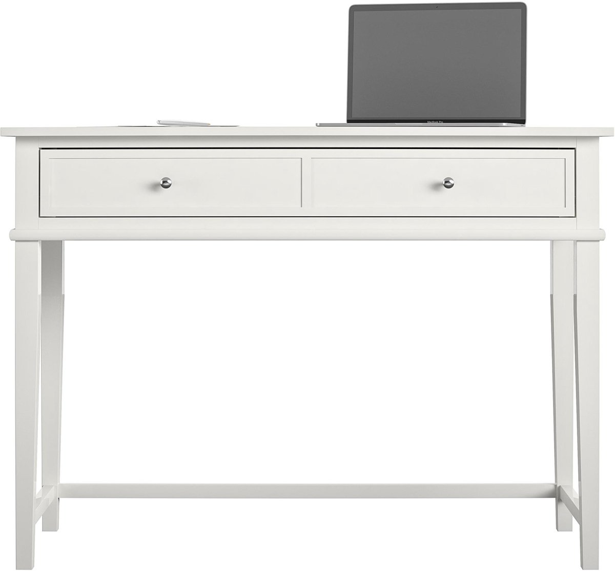 Franklin-Schrijftafel - 1-lade - Wit MDF