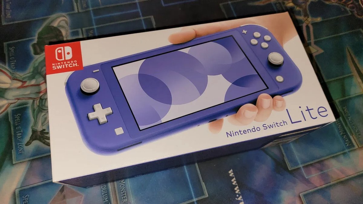Nintendo Switch Lite Blauw – compact handheld gamesysteem thumbnail 3