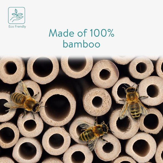24 Stuks Bamboe Mason Bee Tubes Diameter Duurzame Natuurlijke