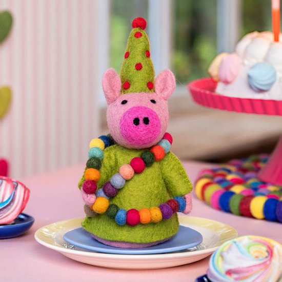 Feestvarken Sjaal met Verhaal Decoratie