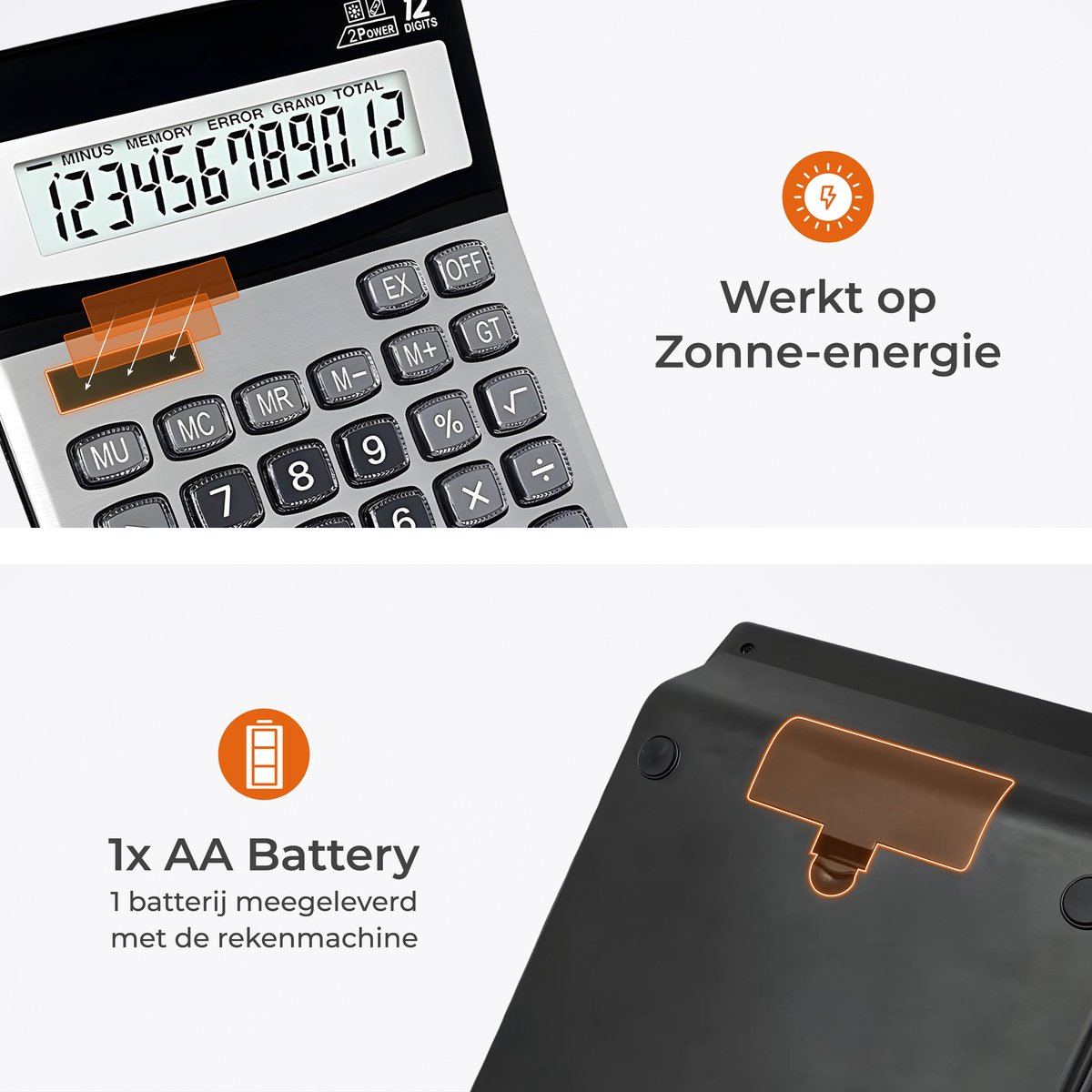 Grote Grote Bureau Rekenmachine - afbeelding 4