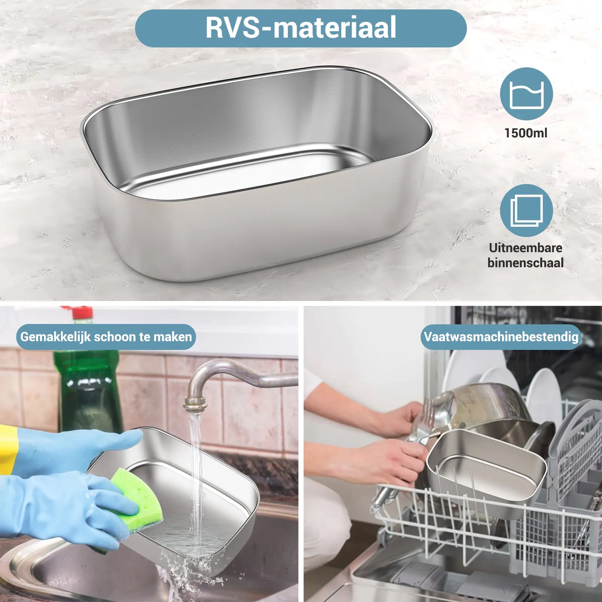 Elektrische Lunchbox - Elektrische Verwarmde Broodtrommel - Draagbare Lunchbox - Verwarmde Lunchbox - Elektrische Lunchbox met Compartimenten - Verwarmde Lunchtrommel - voor Warme Maaltijden - Inclusief 2 Lepels, Mes en Vork - 220 V — cadeau in Kookcadeaus - foto 8