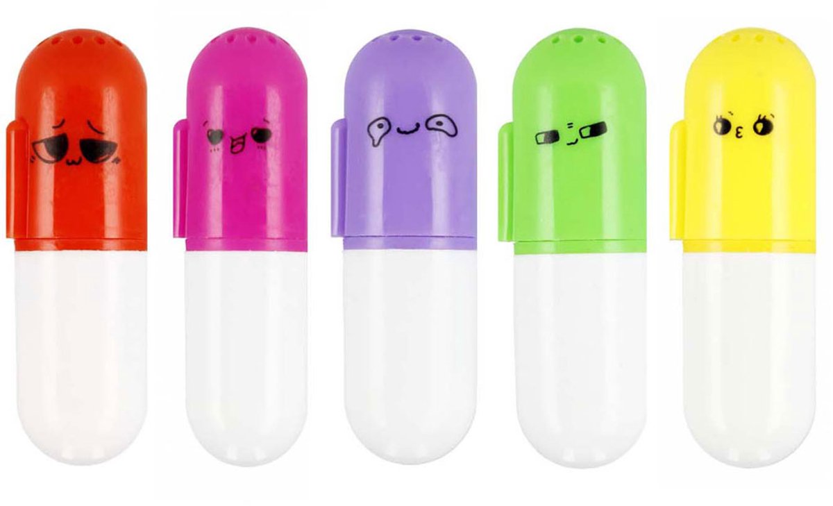 Mini Geurmarkeerstift, 6st.