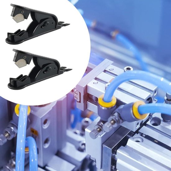 2 Stks Plastic PVC Buis Slangsnijder met Veiligheidsslot - Pijpsnijders