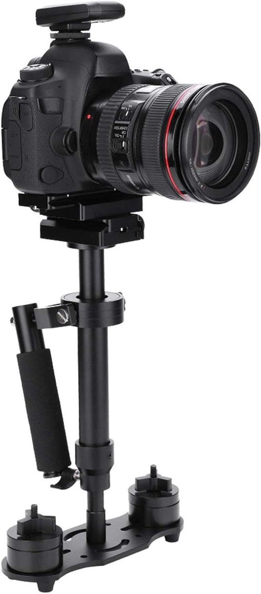 Telescopische Handheld-Stabilisator van Lichtgewicht Aluminium voor Smartphones, Camera's en DV's