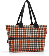 Reisenthel Shopper E1 Shopper Schoudertas - 12L - Glencheck Red Rood