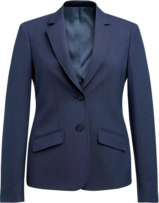 Brook Taverner Dames Colbert Margot, getailleerde snit BT2390 - Denim - 40 EU (12 UK)