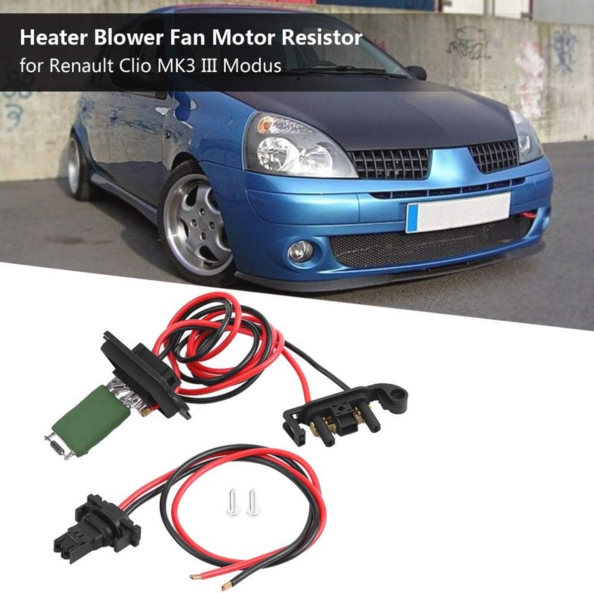 Auto Verwarming Motor Fan Blower Weerstand voor Clio MK3 III en Modus